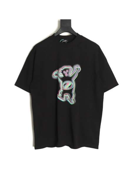 We11 Done Colorful Phantom Bear Print Short Sleeve T-shirt TSK2,We11done