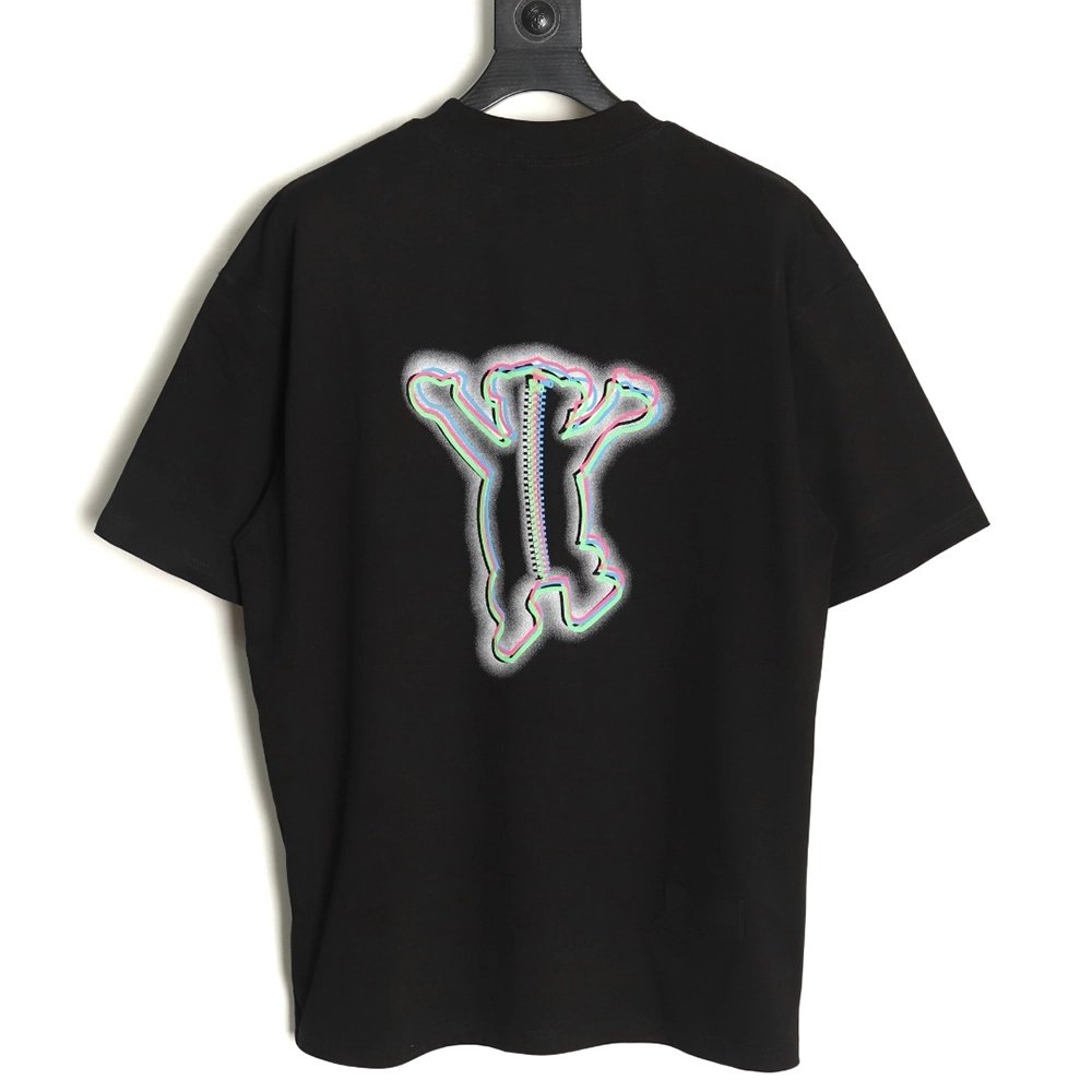 We11 Done Colorful Phantom Bear Print Short Sleeve T-shirt TSK2,We11done