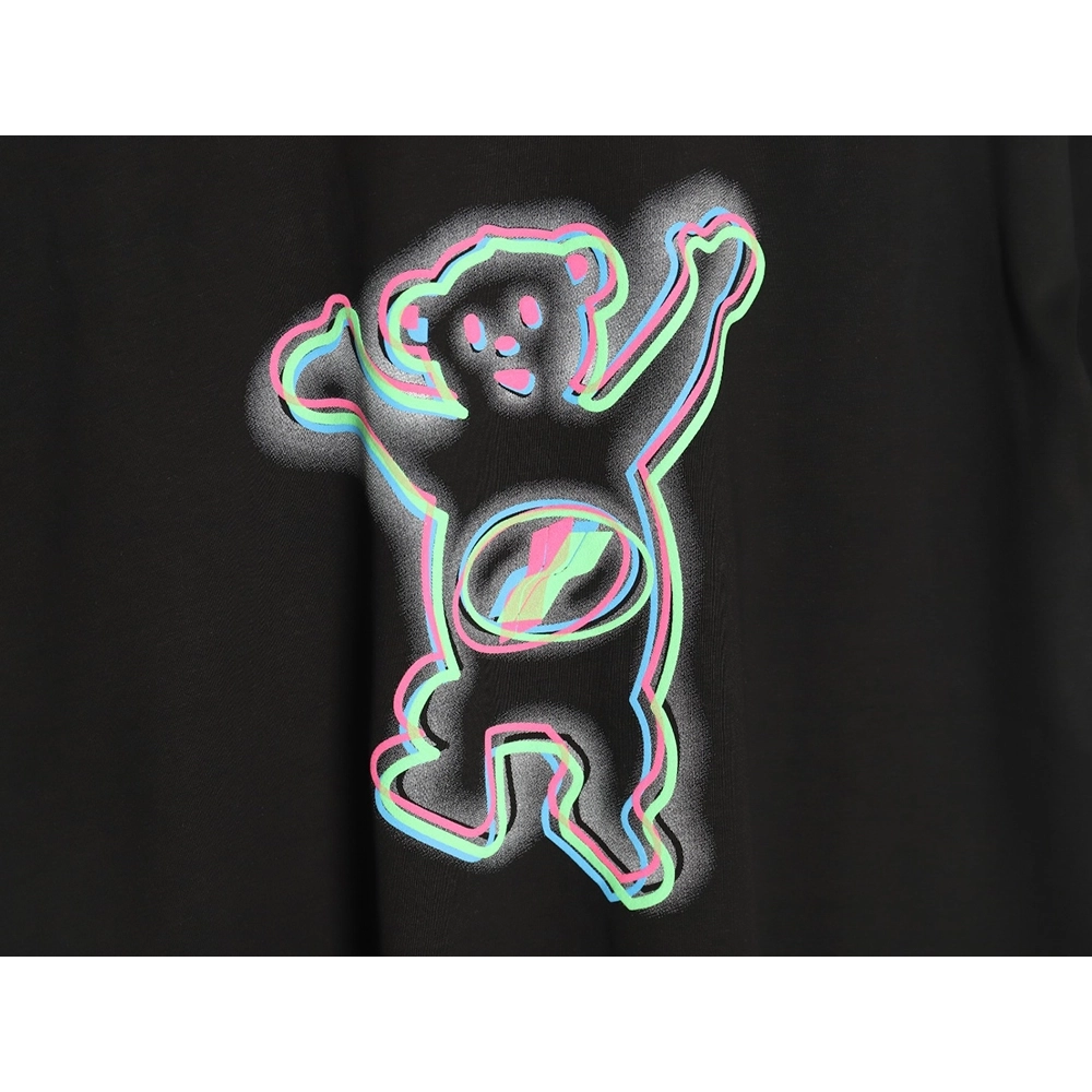 We11 Done Colorful Phantom Bear Print Short Sleeve T-shirt TSK2,We11done