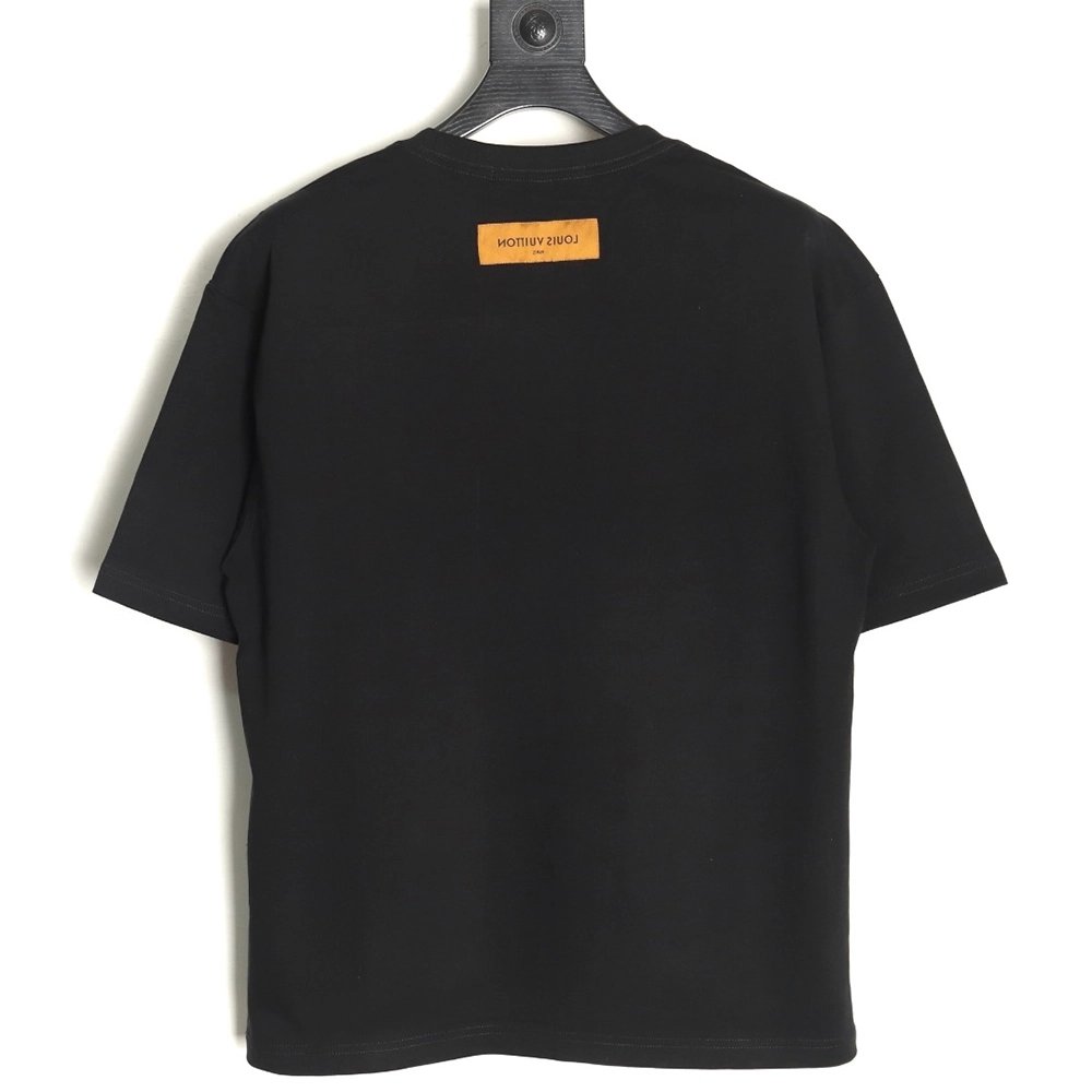 Louis Vuitton digital print short sleeve TSK1,Louis Vuitton