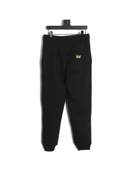 Fendi toothbrush embroidered eyes monster plush trousers,Fendi