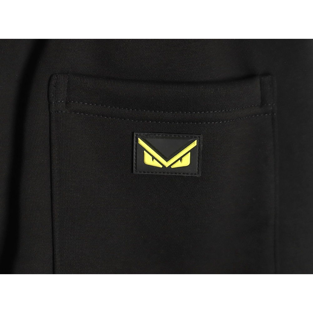 Fendi toothbrush embroidered eyes monster plush trousers,Fendi