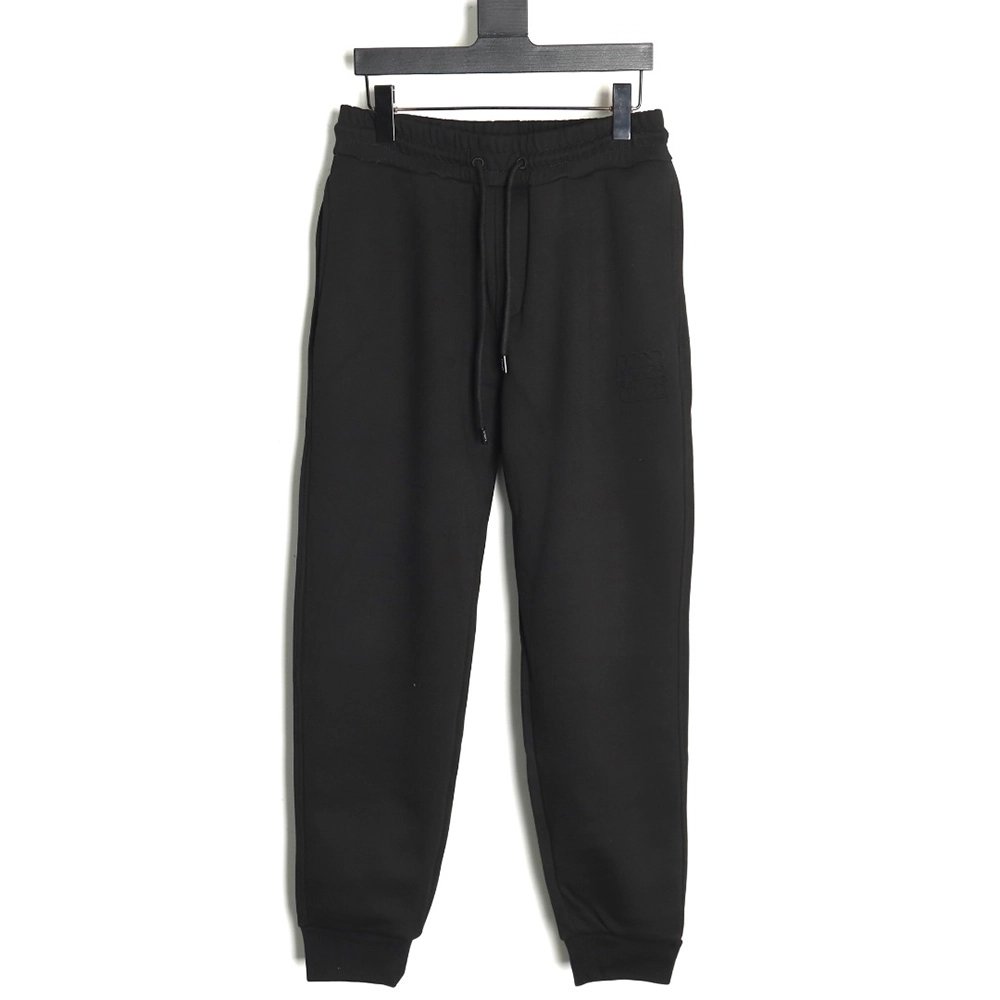 Loewe obscure logo embossed fleece trousers,Loewe