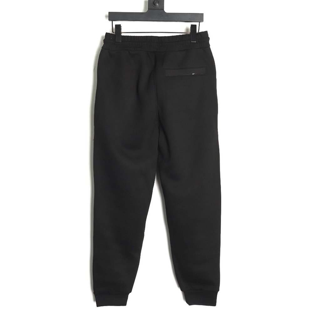Loewe obscure logo embossed fleece trousers,Loewe