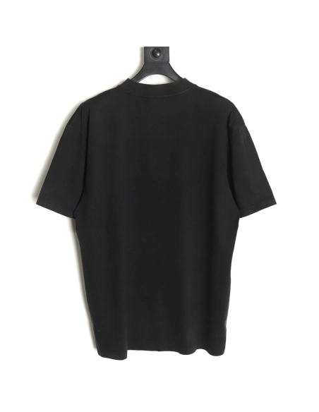 Balenciaga wheat crown logo color printing short sleeve,Balenciaga