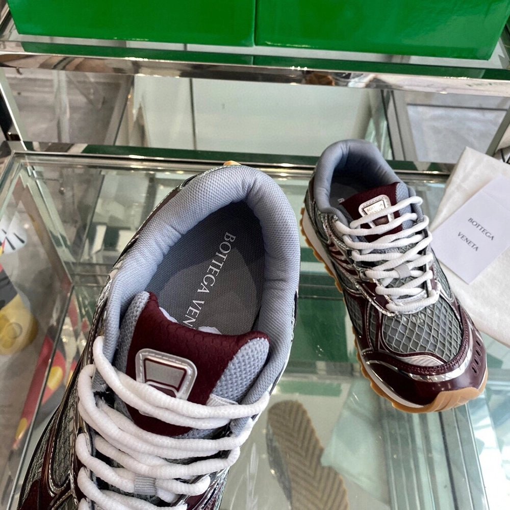 Bottega Veneta Orbit Runner Sneaker Grey-red,BOTTEGA VENETA SNEAKER