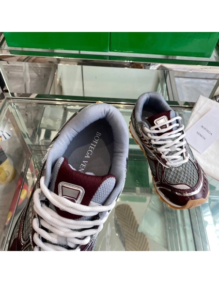 Bottega Veneta Orbit Runner Sneaker Grey-red,BOTTEGA VENETA SNEAKER