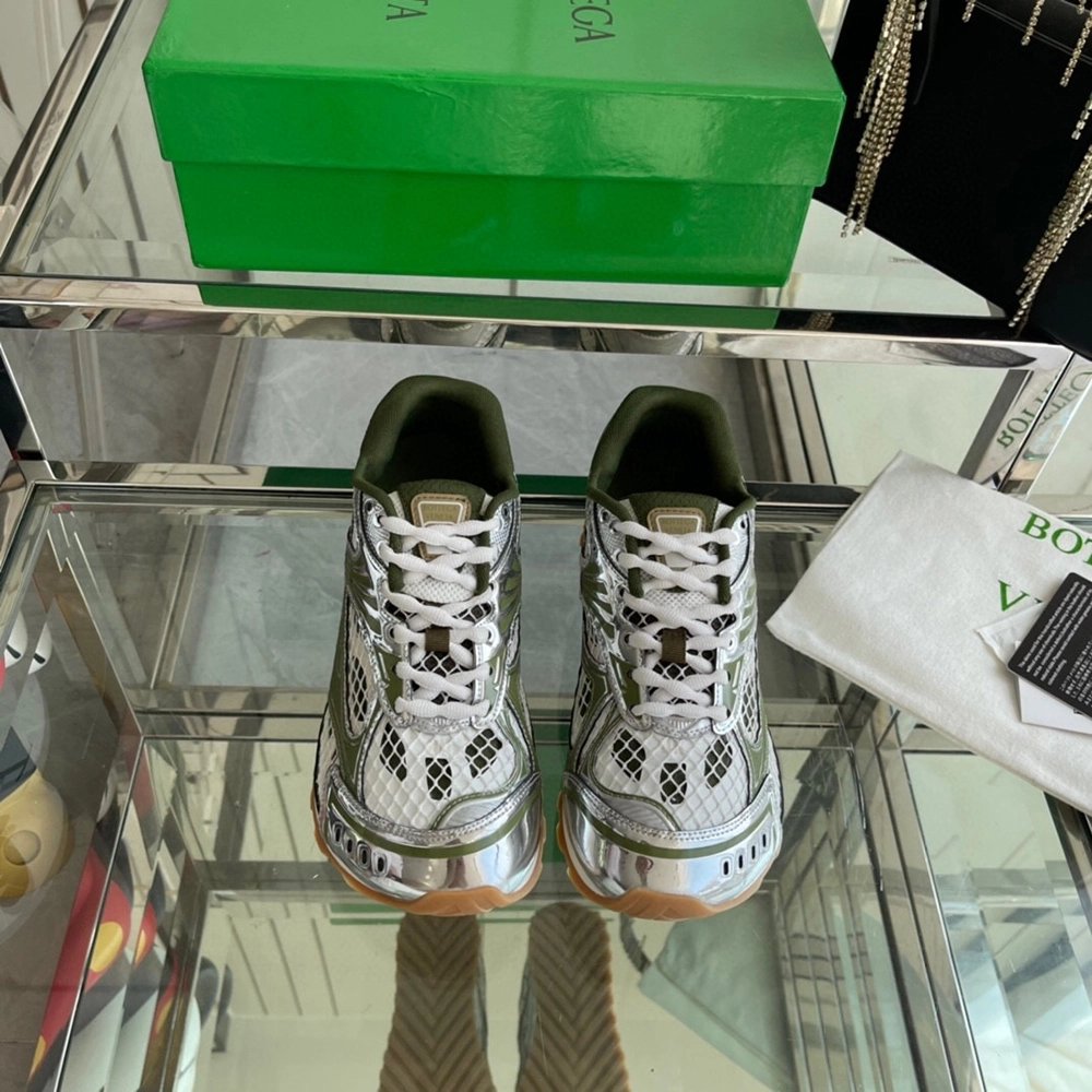 Bottega Veneta Orbit Runner Sneaker Olive green,BOTTEGA VENETA SNEAKER