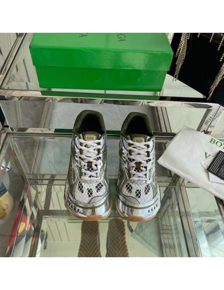 Bottega Veneta Orbit Runner Sneaker Olive green,BOTTEGA VENETA SNEAKER