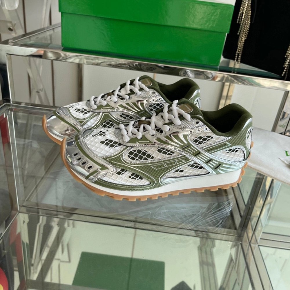 Bottega Veneta Orbit Runner Sneaker Olive green,BOTTEGA VENETA SNEAKER
