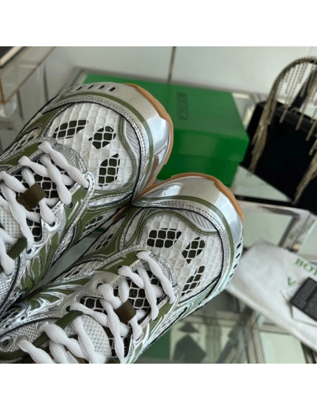 Bottega Veneta Orbit Runner Sneaker Olive green,BOTTEGA VENETA SNEAKER