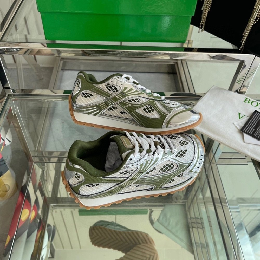 Bottega Veneta Orbit Runner Sneaker Olive green,BOTTEGA VENETA SNEAKER