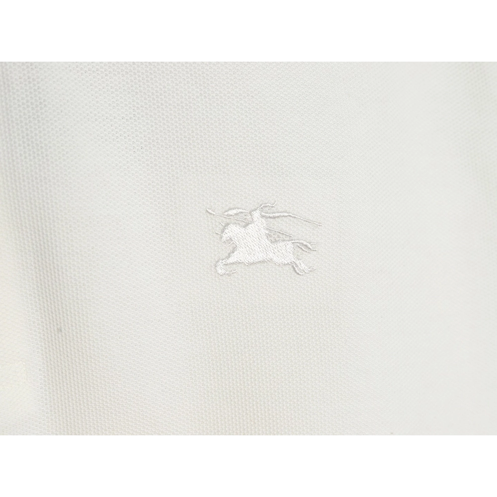 Burberry Warhorse Embroidery Check Shoulder Short Sleeve Polo Shirt,Burberry