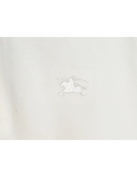 Burberry Warhorse Embroidery Check Shoulder Short Sleeve Polo Shirt,Burberry