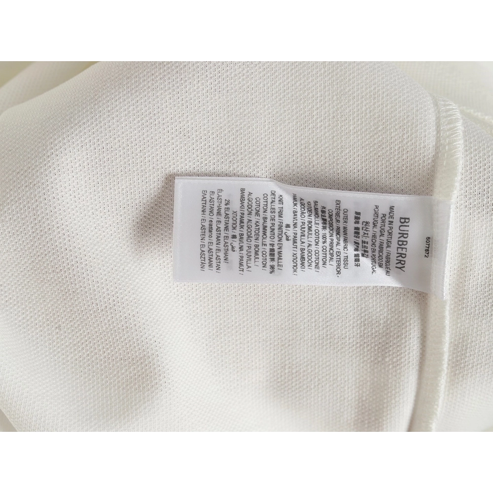 Burberry Warhorse Embroidery Check Shoulder Short Sleeve Polo Shirt,Burberry