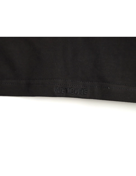 We11Done Gothic font print monster sketch short-sleeved T-shirt TSK1,We11done