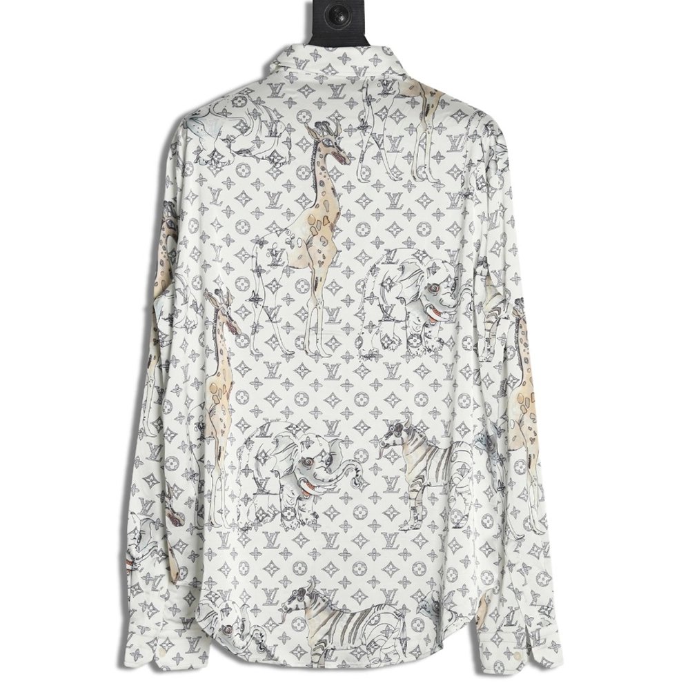 Louis Vuitton Zoo Limited Edition Long Sleeve Shirt,Louis Vuitton