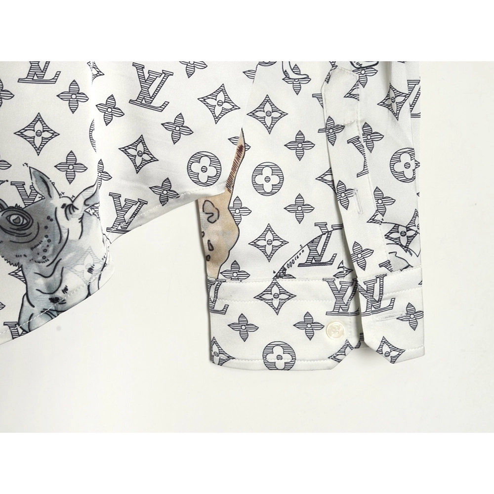 Louis Vuitton Zoo Limited Edition Long Sleeve Shirt,Louis Vuitton