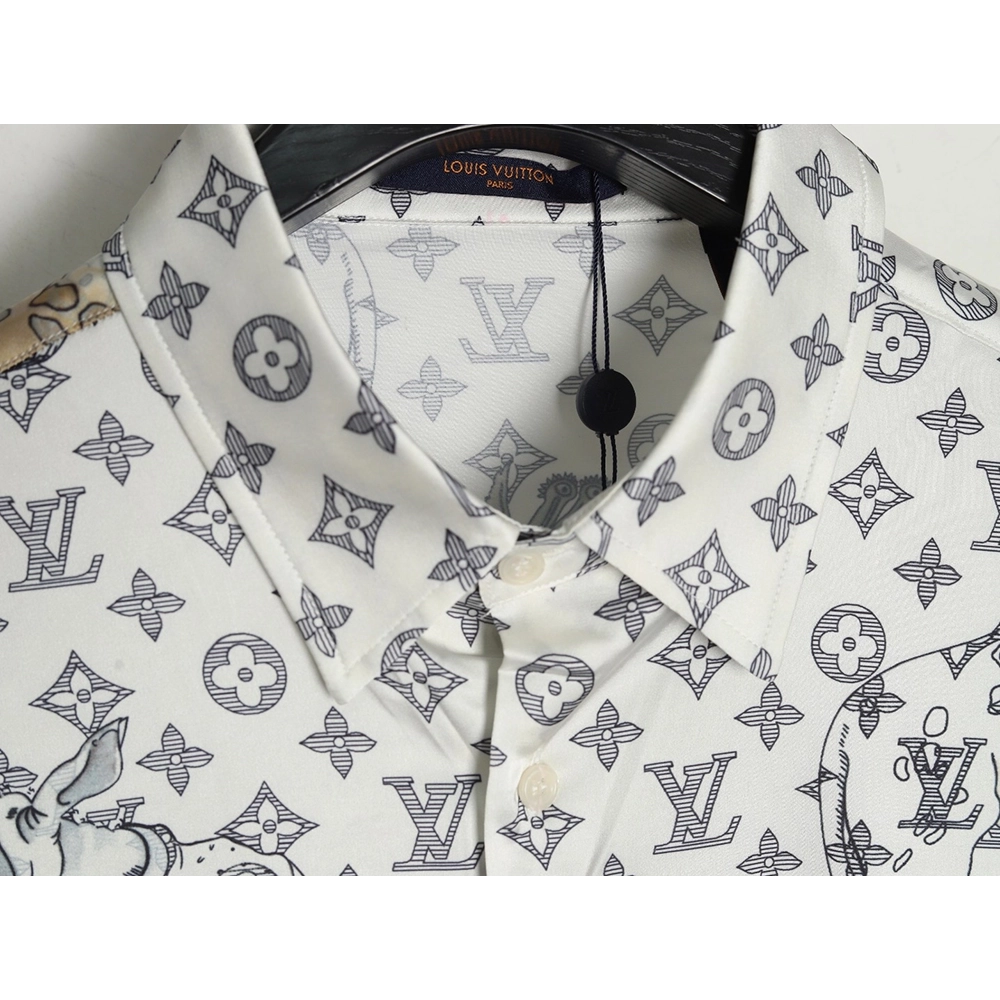 Louis Vuitton Zoo Limited Edition Long Sleeve Shirt,Louis Vuitton