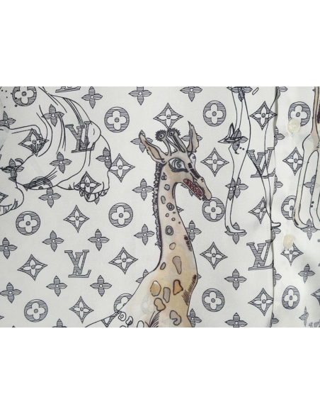 Louis Vuitton Zoo Limited Edition Long Sleeve Shirt,Louis Vuitton