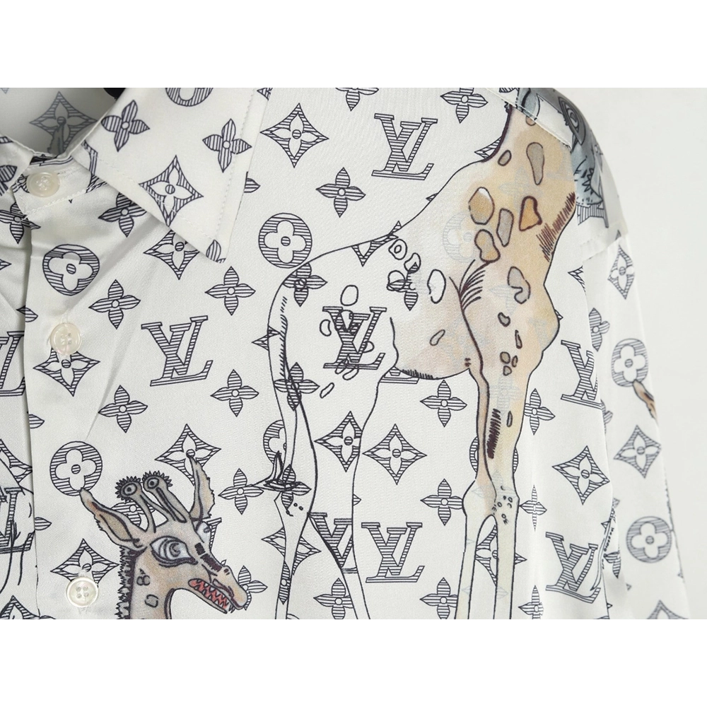 Louis Vuitton Zoo Limited Edition Long Sleeve Shirt,Louis Vuitton