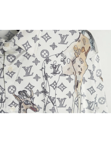 Louis Vuitton Zoo Limited Edition Long Sleeve Shirt,Louis Vuitton