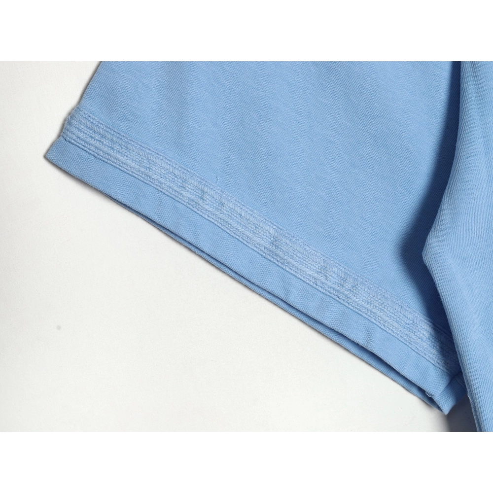 Dior &amp; Stone Island Embroidered Letter Compass Short Sleeve T-Shirt,Dior
