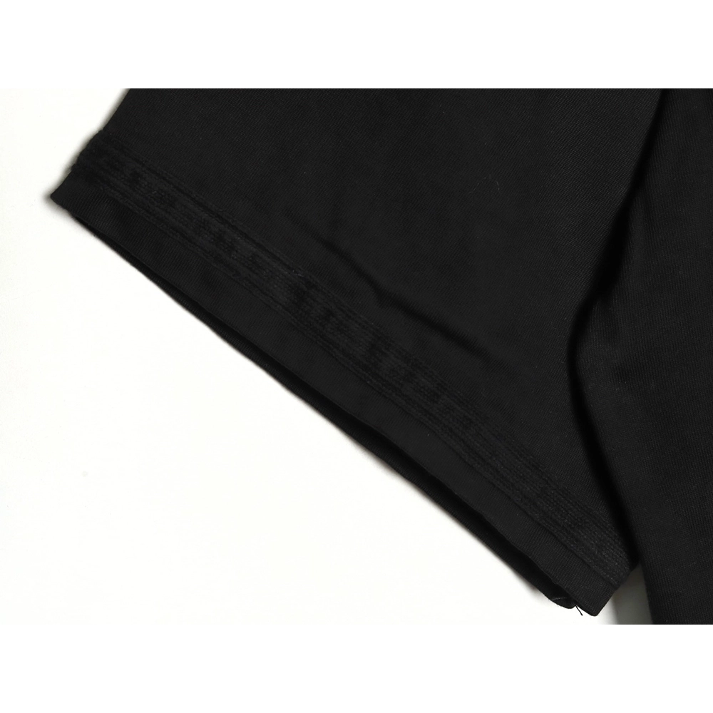 Dior &amp; Stone Island Embroidered Letter Compass Short Sleeve T-Shirt TSK1,Dior