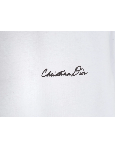 Dior floral pattern short-sleeved T-shirt,Dior