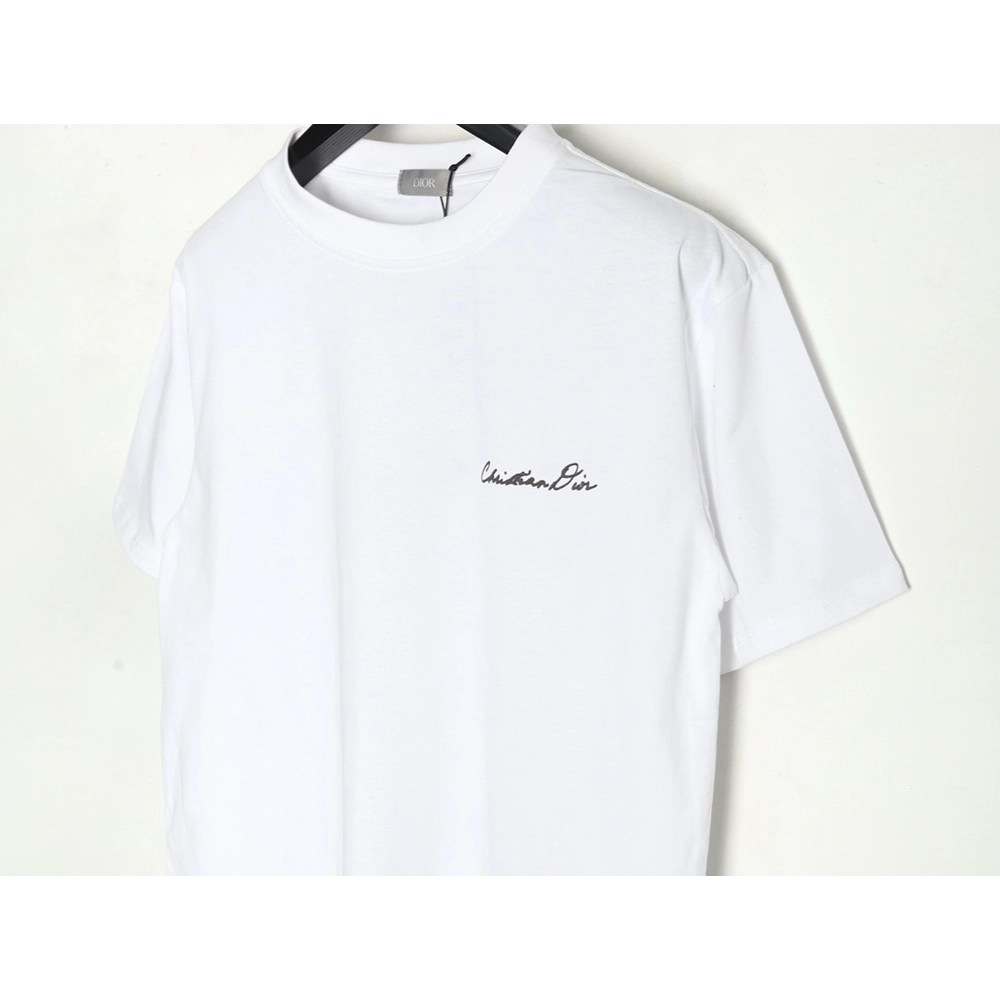 Dior floral pattern short-sleeved T-shirt,Dior