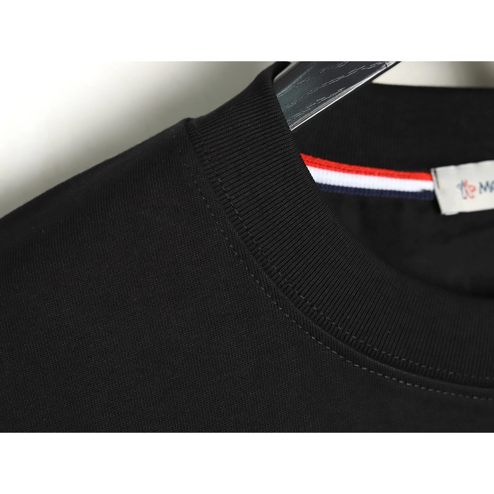 Moncler Towel Embroidered Signature Logo Short Sleeve T-shirt TSK1,Moncler