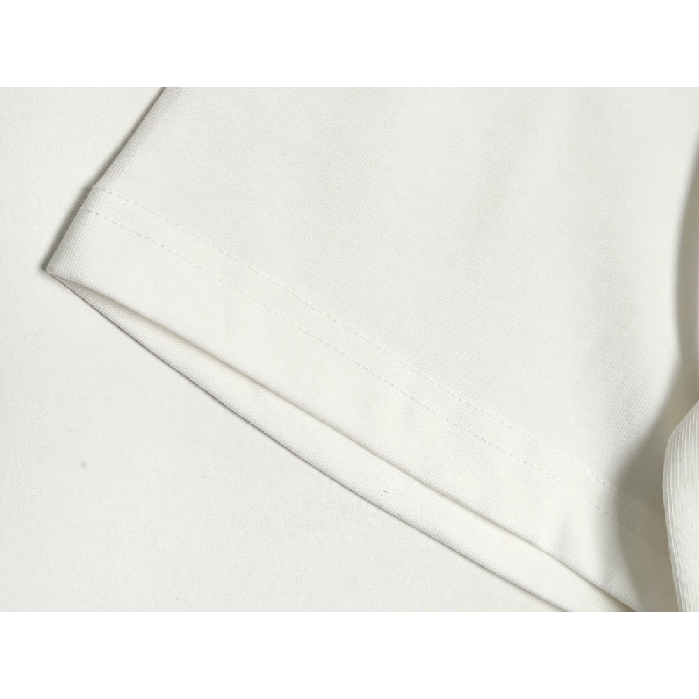 Louis Vuitton tricolor beaded embroidered short-sleeved T-shirt,Louis Vuitton