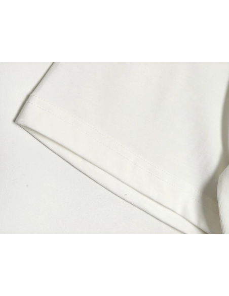 Louis Vuitton tricolor beaded embroidered short-sleeved T-shirt,Louis Vuitton