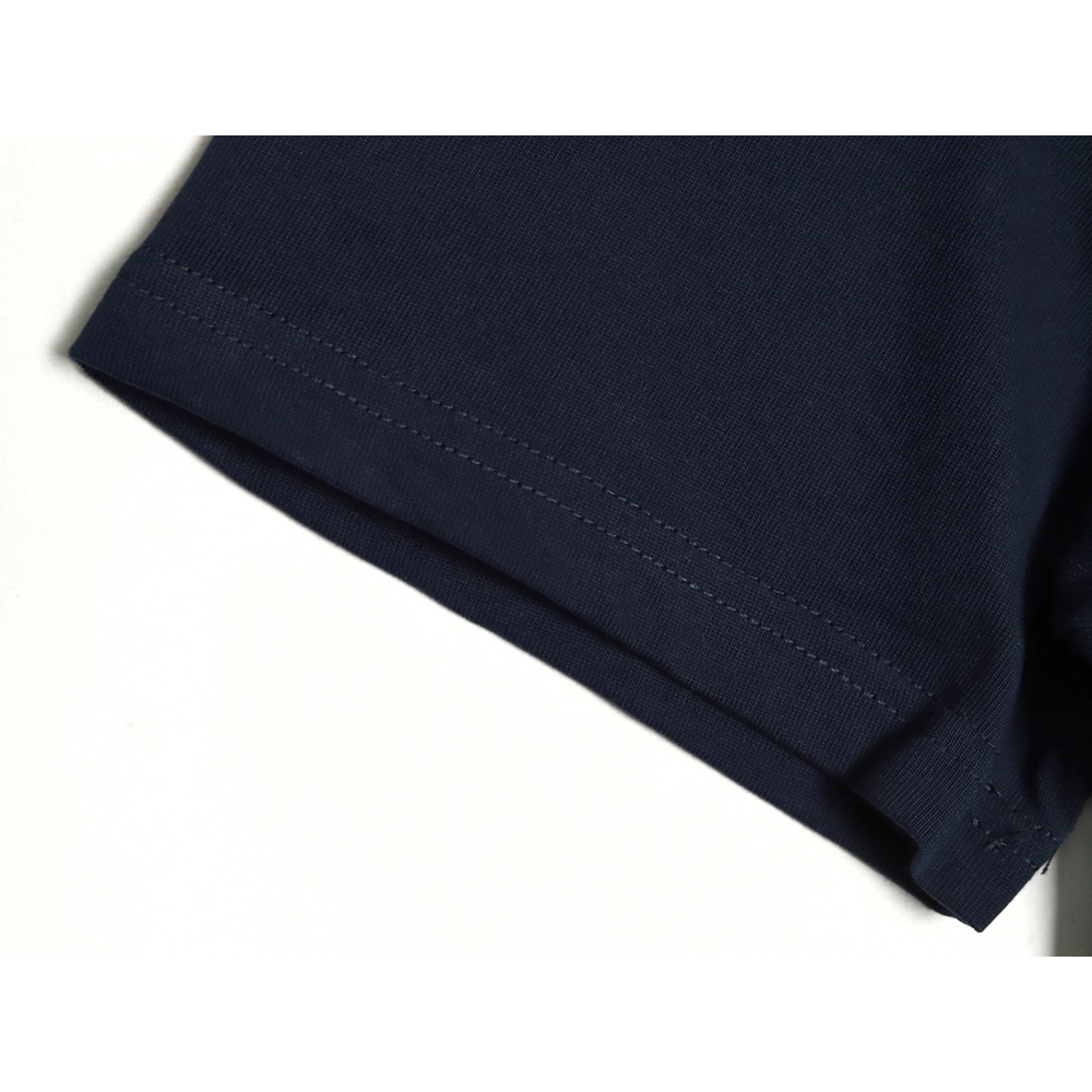 Louis Vuitton tricolor beaded embroidered short-sleeved T-shirt TSK1,Louis Vuitton