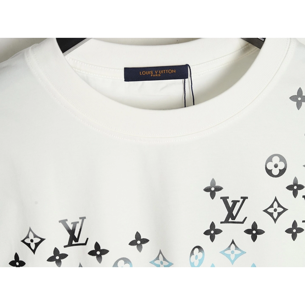 Louis Vuitton Gradient Digital Print Short Sleeve T-shirt,Louis Vuitton