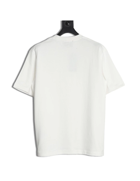 Gucci shoulder contrast logo tassel embroidered short sleeve T-shirt,Gucci