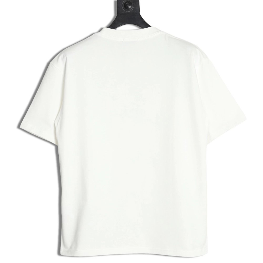Moncler flocked letter short-sleeved T-shirt,Moncler