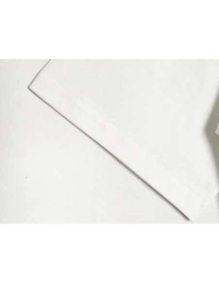 Moncler flocked letter short-sleeved T-shirt,Moncler