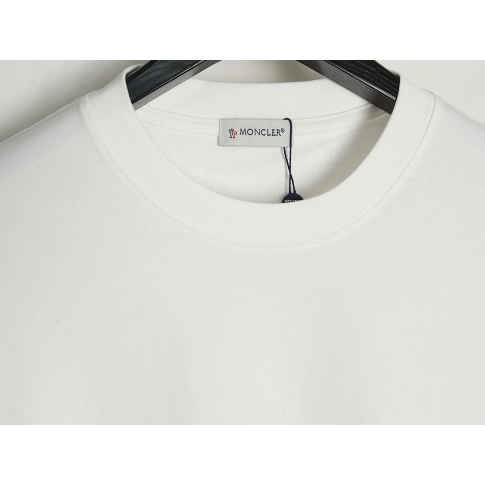 Moncler flocked letter short-sleeved T-shirt,Moncler
