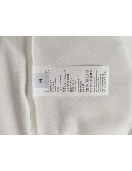 Loewe Colorful Tassel Embroidered Short Sleeve T-shirt,Loewe