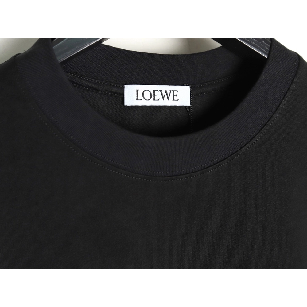 Loewe Colorful Tassel Embroidered Short Sleeve T-shirt TSK1,Loewe