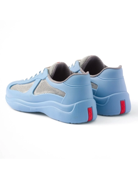 Prada Americas Cup sneakers Ligrh Blue,PRADA SNEAKER