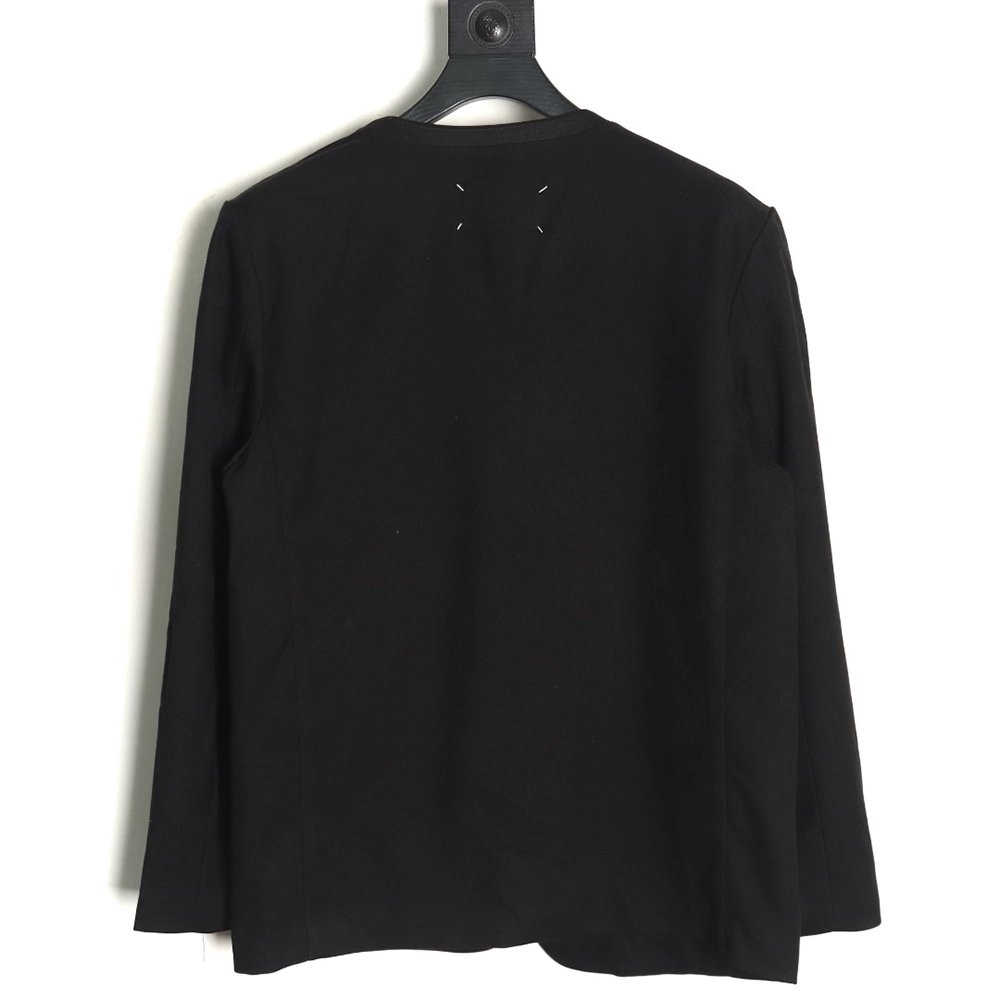 Maison Margiela collarless silhouette suit jacket,Maison Margiela