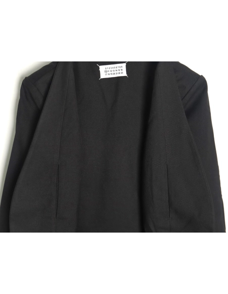 Maison Margiela collarless silhouette suit jacket,Maison Margiela
