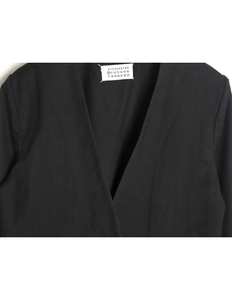 Maison Margiela collarless silhouette suit jacket,Maison Margiela