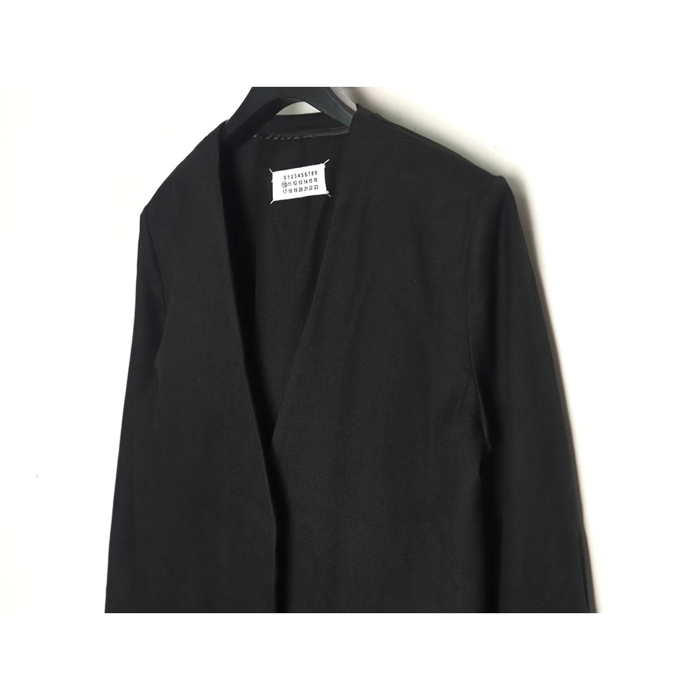 Maison Margiela collarless silhouette suit jacket,Maison Margiela