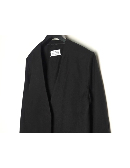 Maison Margiela collarless silhouette suit jacket,Maison Margiela