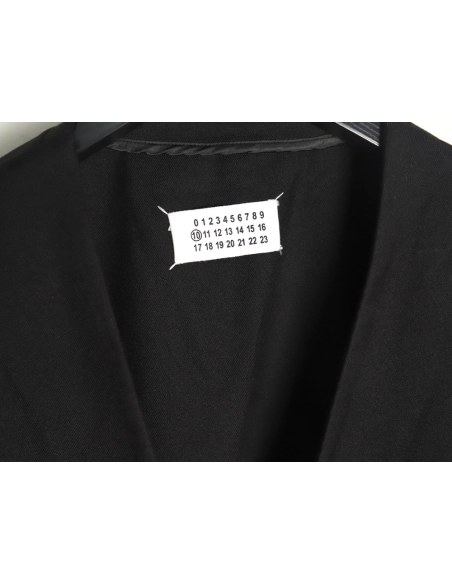 Maison Margiela collarless silhouette suit jacket,Maison Margiela