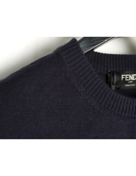 Fendi Hardware Double F Logo Short Sleeve T-Shirt TSK1,Fendi