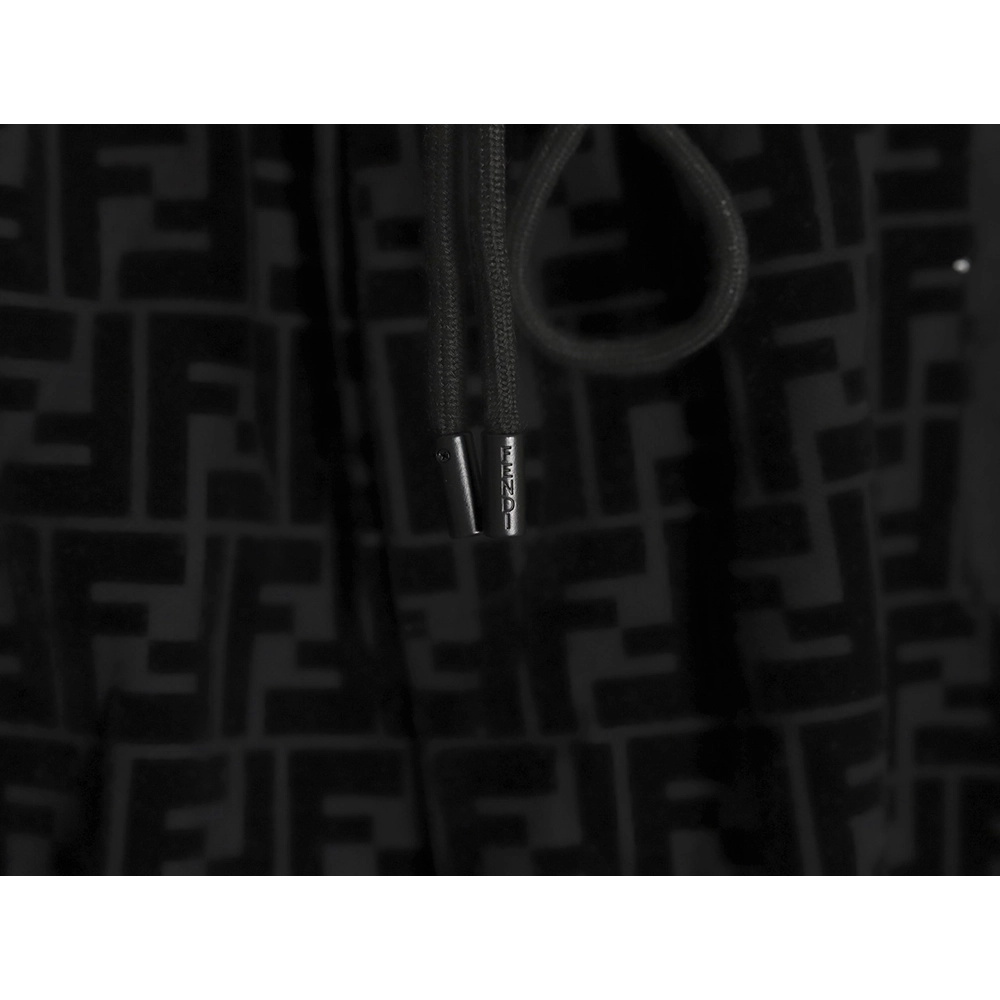 Fendi FF all over print flocked shorts,Fendi